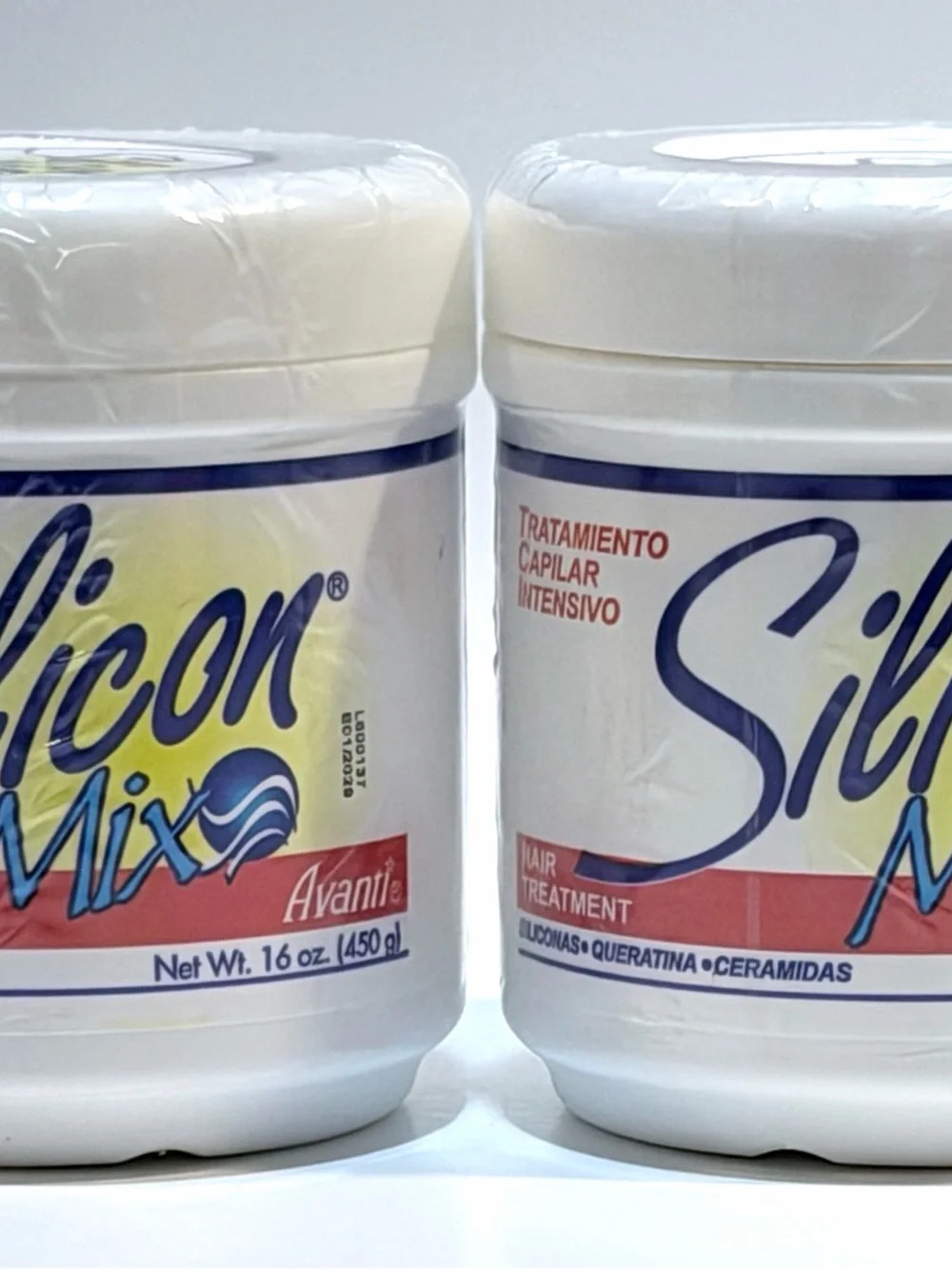 2 Pack Silicon Mix Avanti Intensive Hair Treatment 16 oz Keratin Ceramides